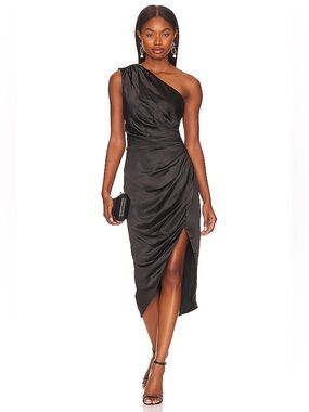 Elliatt | Dresses | Elliatt Asymmetrical Satin Cocktial Dress